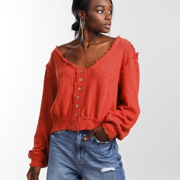 Free People Golden Road Cardigan SZ Small - Picture 1 of 10